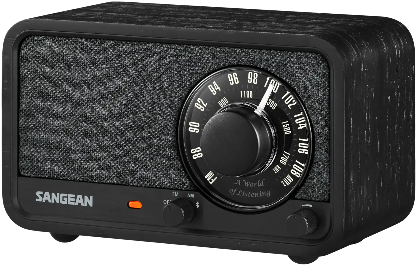 Sangean WR-8 Bluetooth pöytäradio, tumma tammi - 1