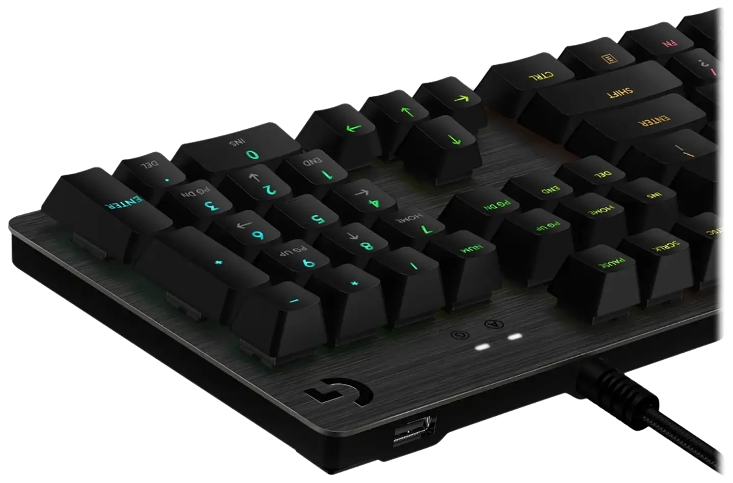 Logitech pelinäppäimistö GX Red -kytkimillä G512 - 3