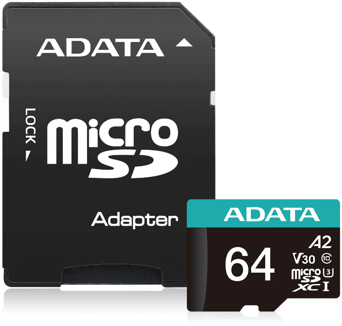 ADATA Premier Pro microSDXC -muistikortti, 64 GB - 1