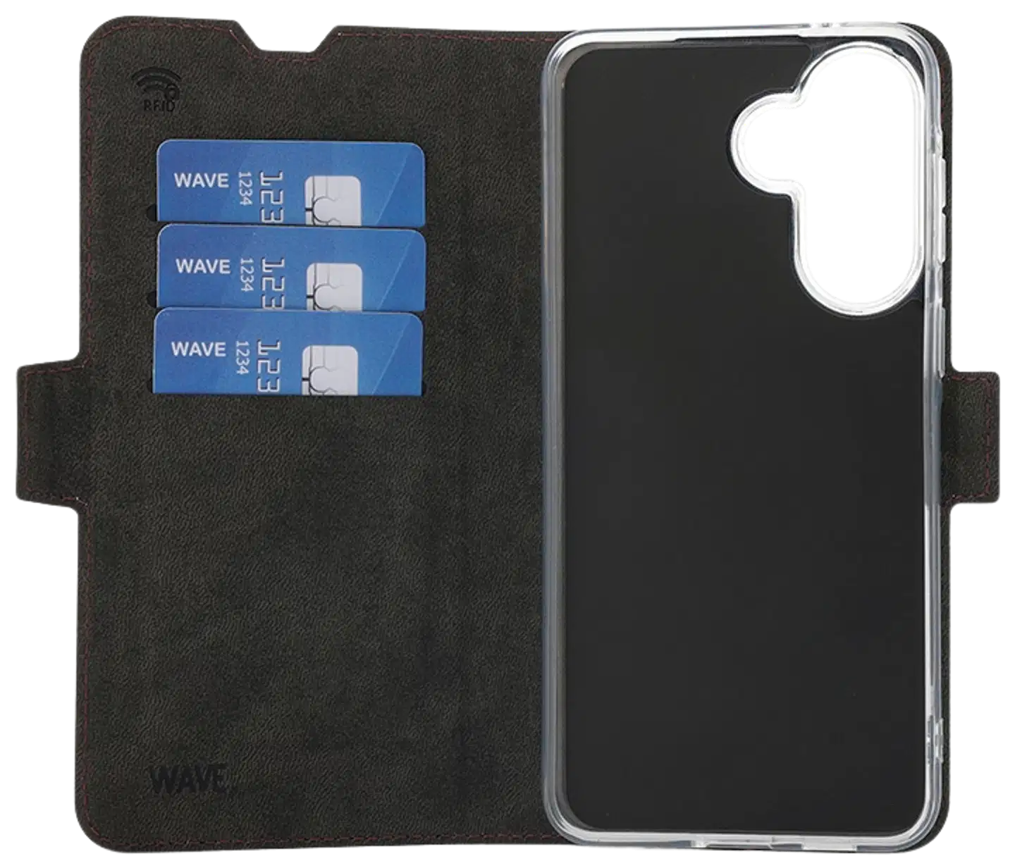 Wave Book Case, Samsung Galaxy A57 5G, Smoky Sangria - 3