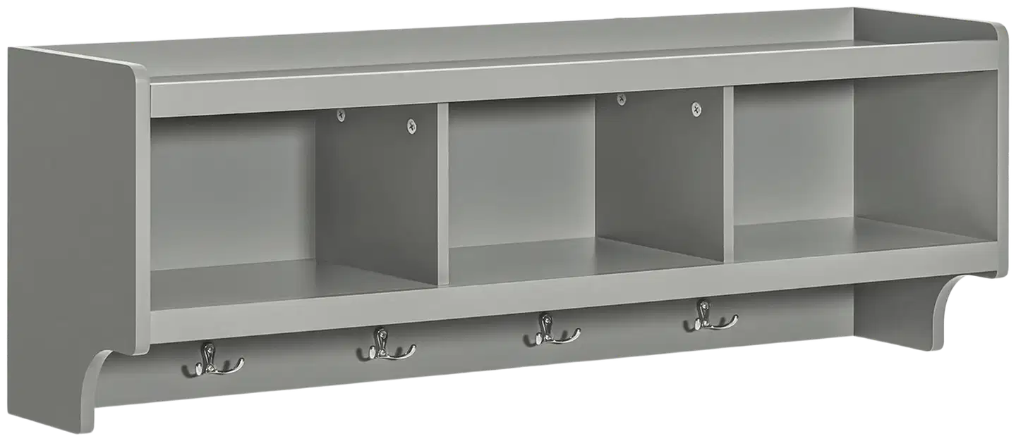 SoBuy seinänaulakko harmaa FHK28-HG - 1