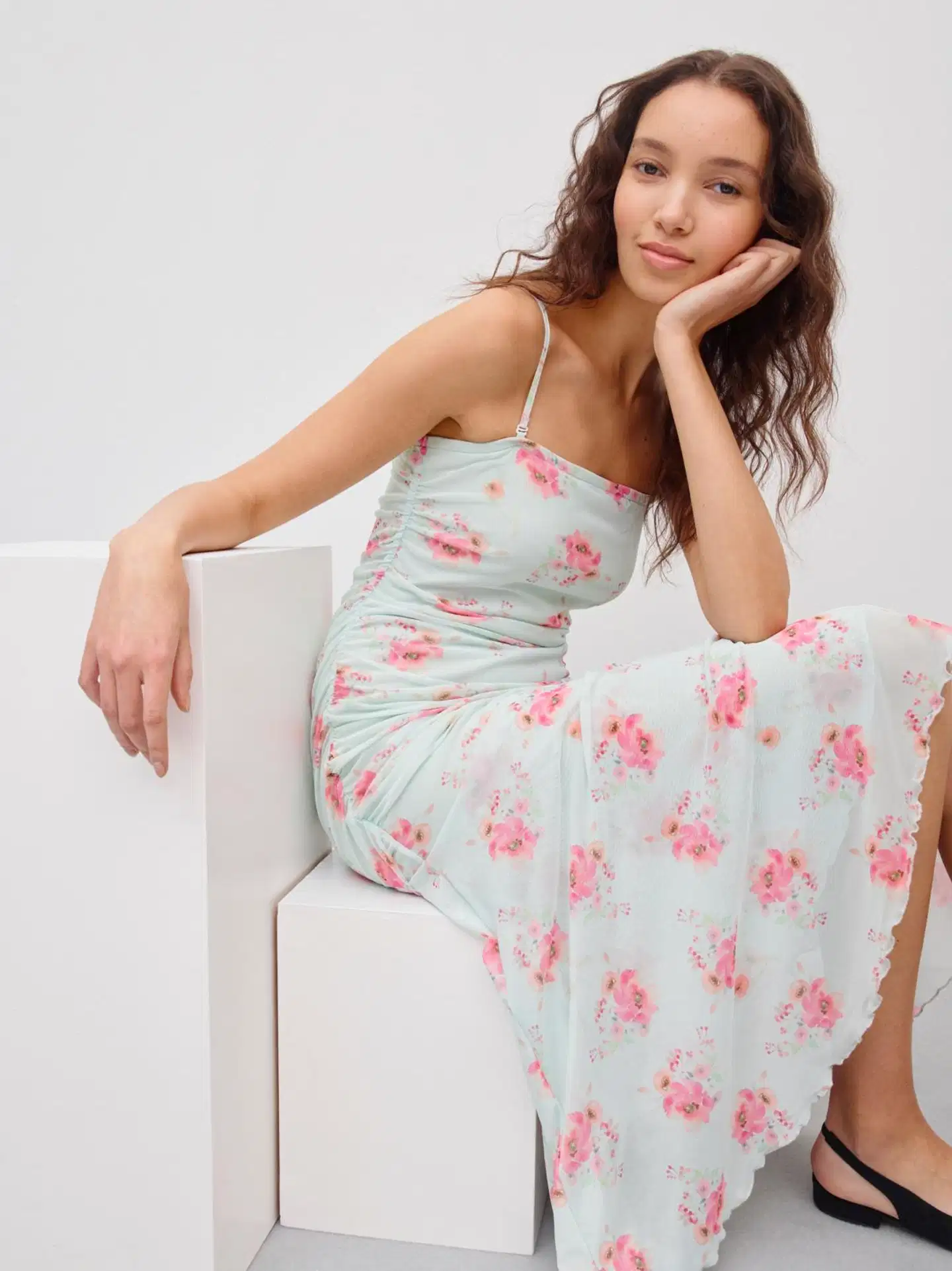 WKLY. naisten slingback-ballerinat Valley W345098 - BLACK - 4