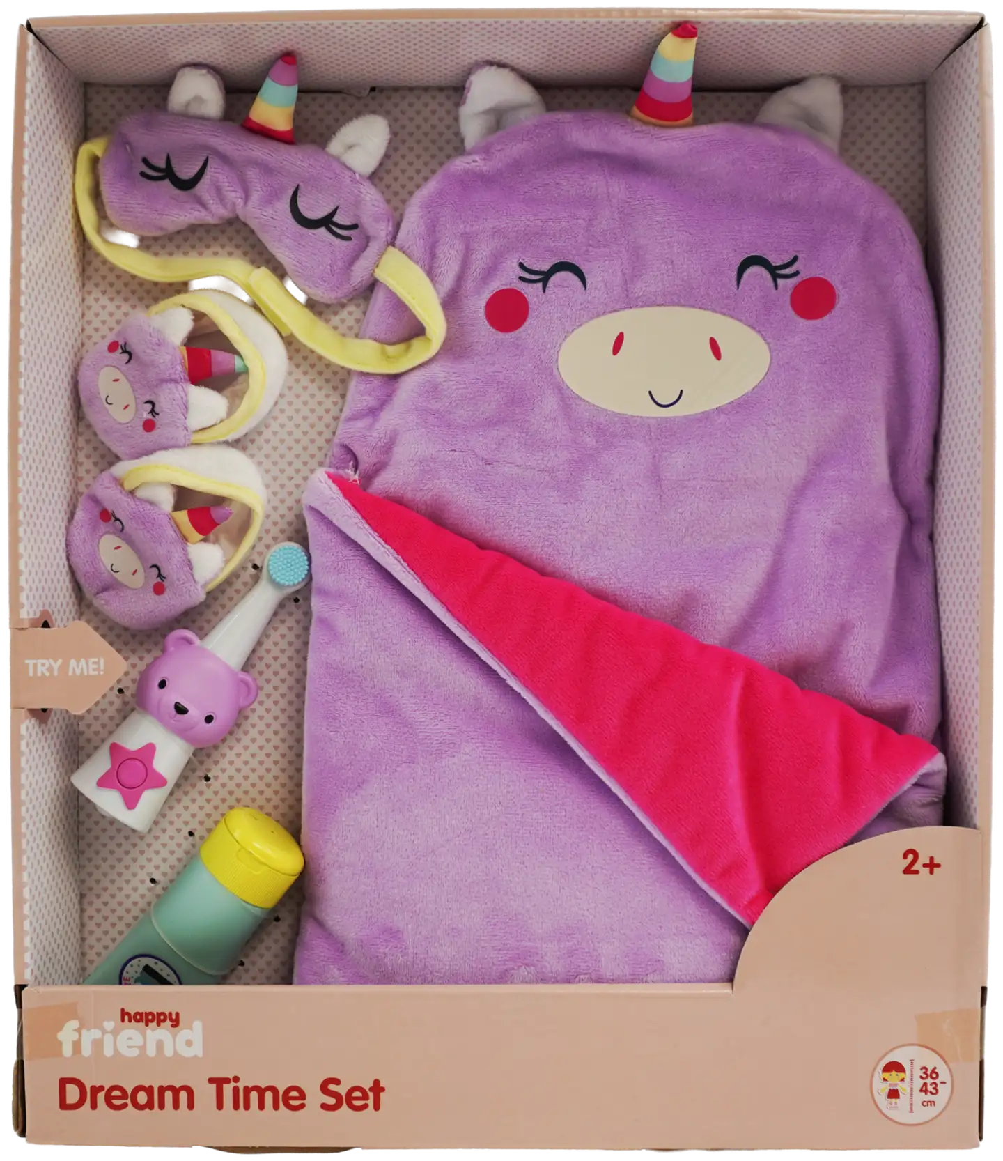 Happy Friend unipussi ja tarvikkeet - 2