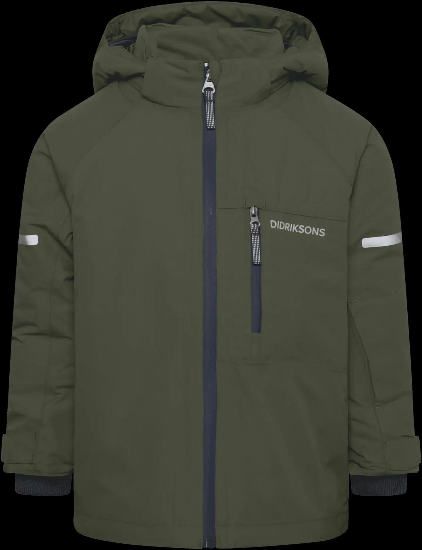 Didriksons  lasten toppatakki Falken - Deep Green - 1