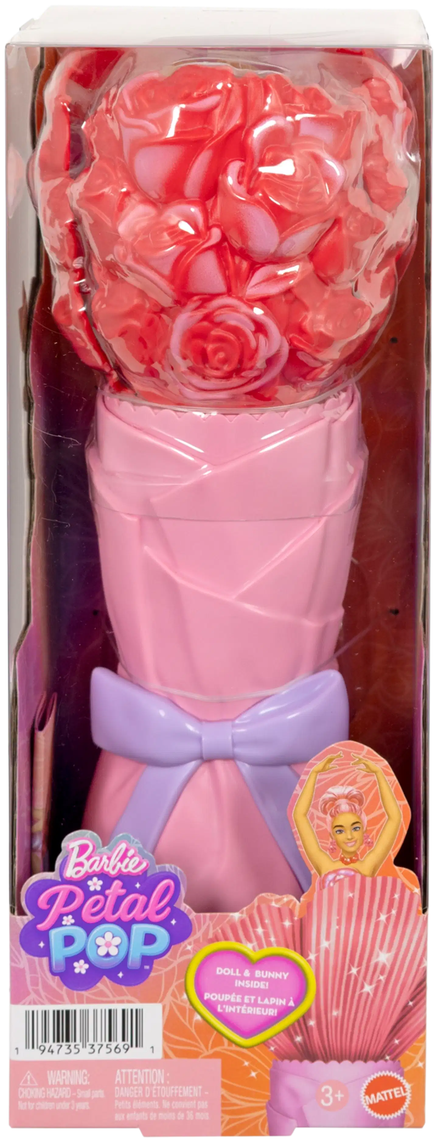 Barbie Flower Surprise Doll punainen - 2