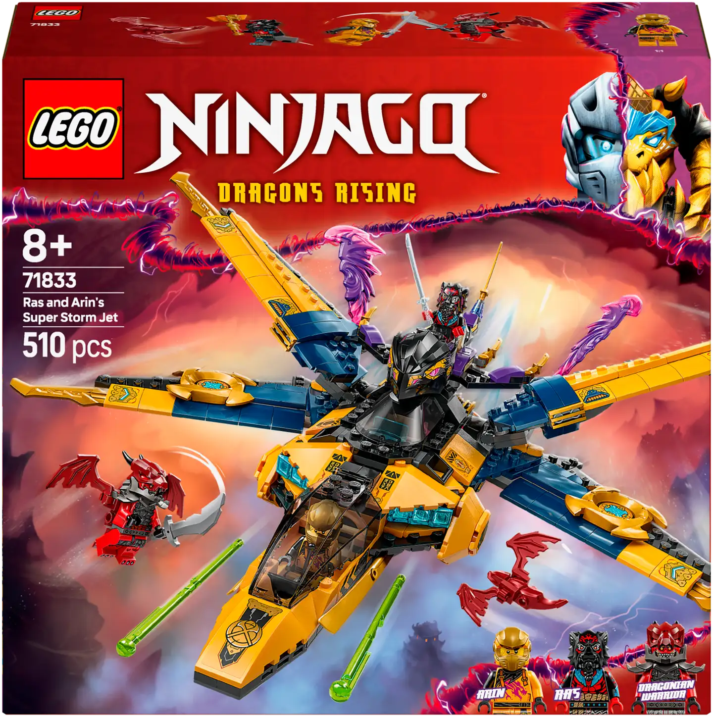 LEGO® Ninjago 71833 Rasin ja Arinin supernopea suihkari - 2