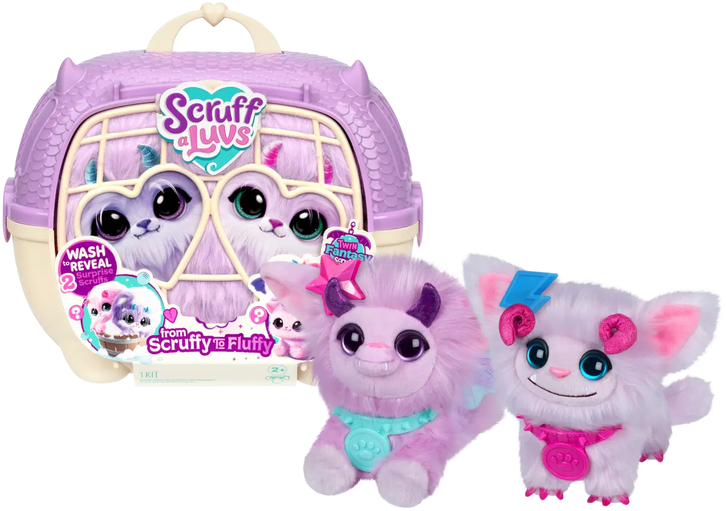 Scruff-a-Luvs Fantasy-kaksoslemmikit - 1