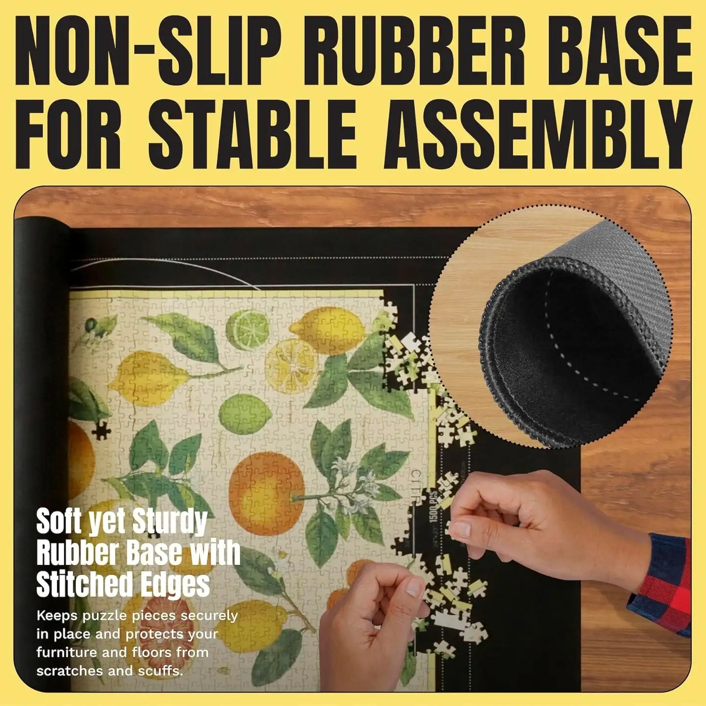 Puzzle Ready Puzzle Roll - Palapelimatto erikokoisille palapeleille - 4