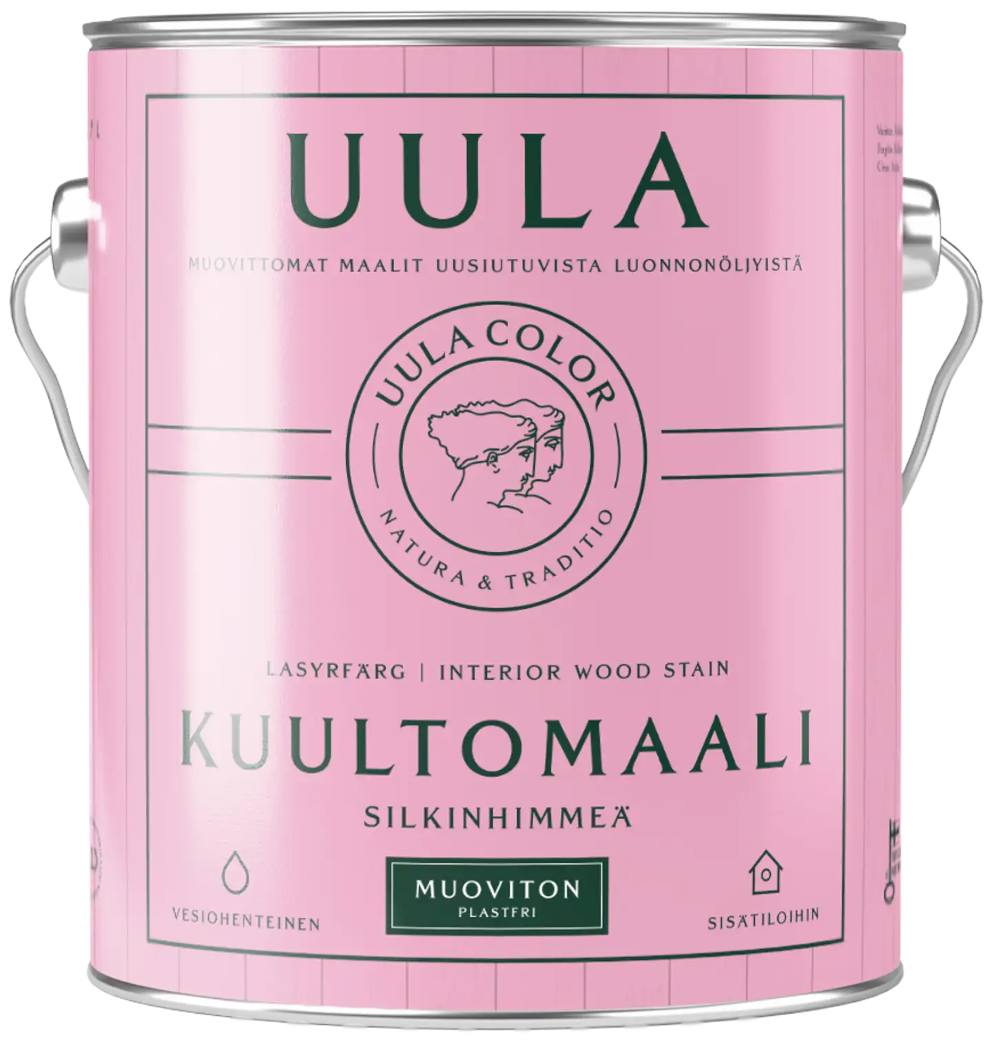 Uula kuultomaali 2,7 l väritön sävytettävissä silkinhimmeä