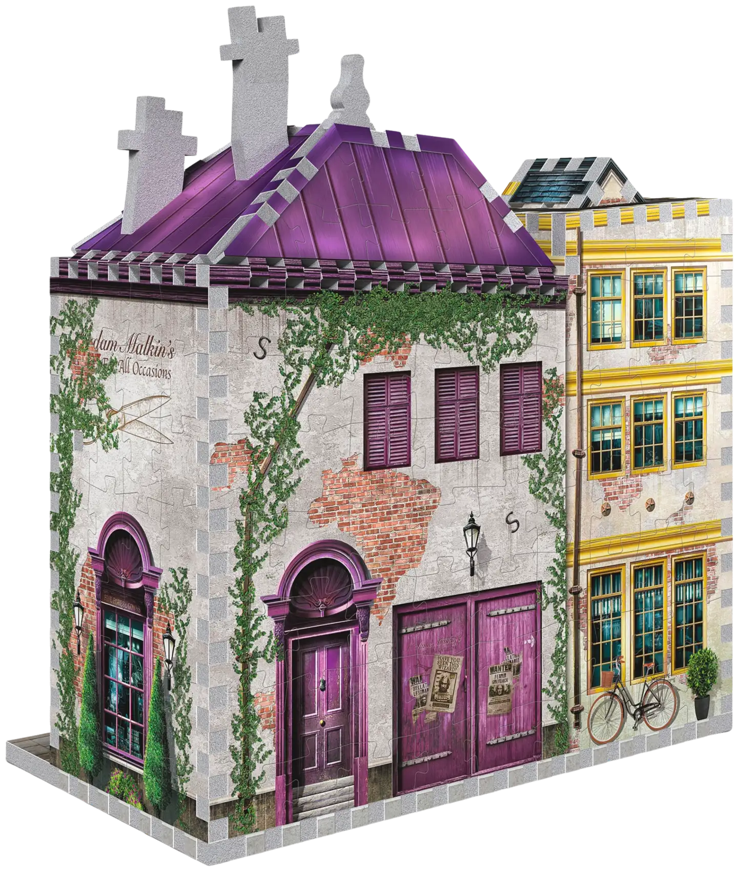 Wrebbit Harry Potter Madam Malkin's & Florean Fortescue 3D-palapeli - 3