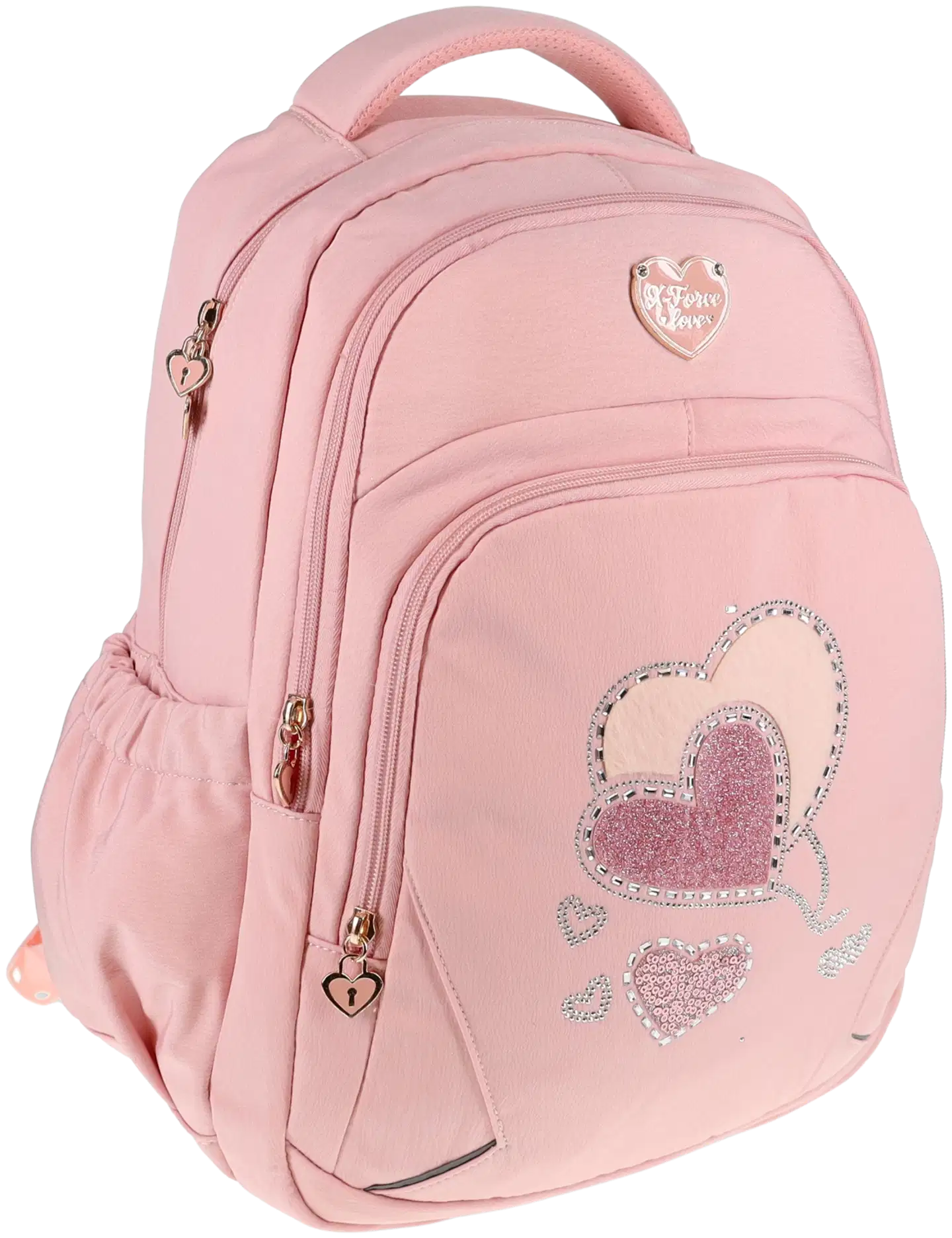 X-Force reppu heart X-268 pinkki - 12