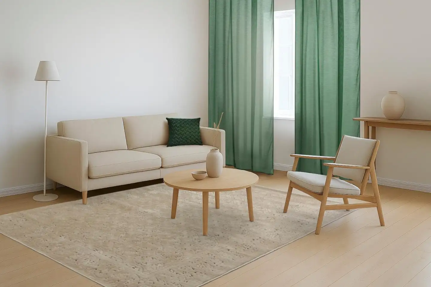 House valoverho Sofia 140x250 cm 2 kpl vihreä - 3