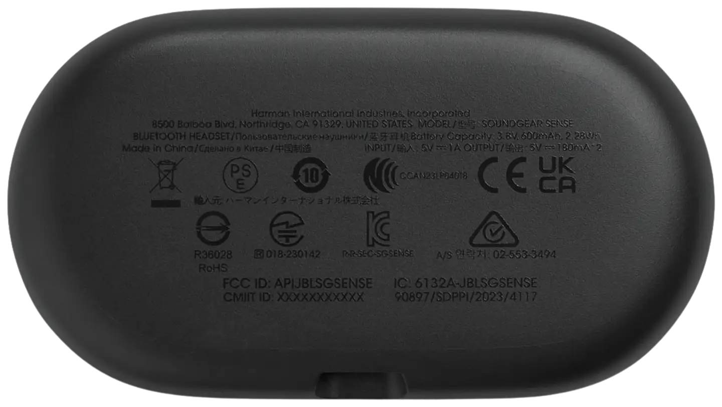 JBL Bluetooth nappikuulokkeet Soundgear Sense musta - 13