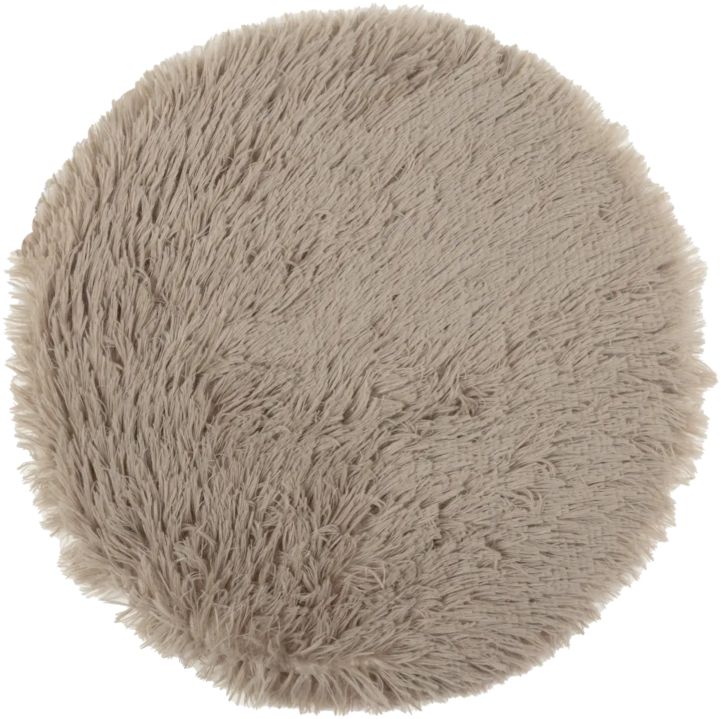House pyöreä istuintyyny Furry 38 cm beige