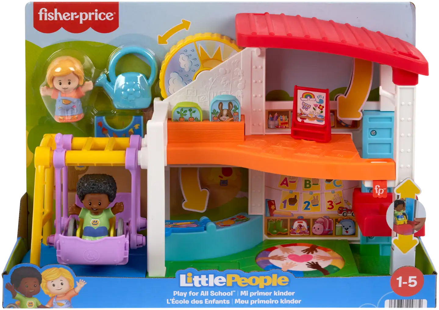 Fisher-Price Little People Play Together School -koulutalo - 1