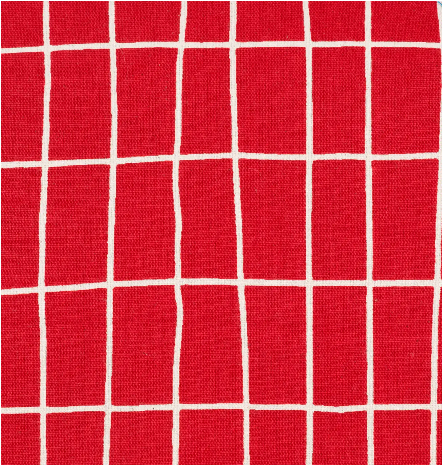 House sisustustyyny Elonkorjuu 50x50 cm punainen/valkoinen - 2