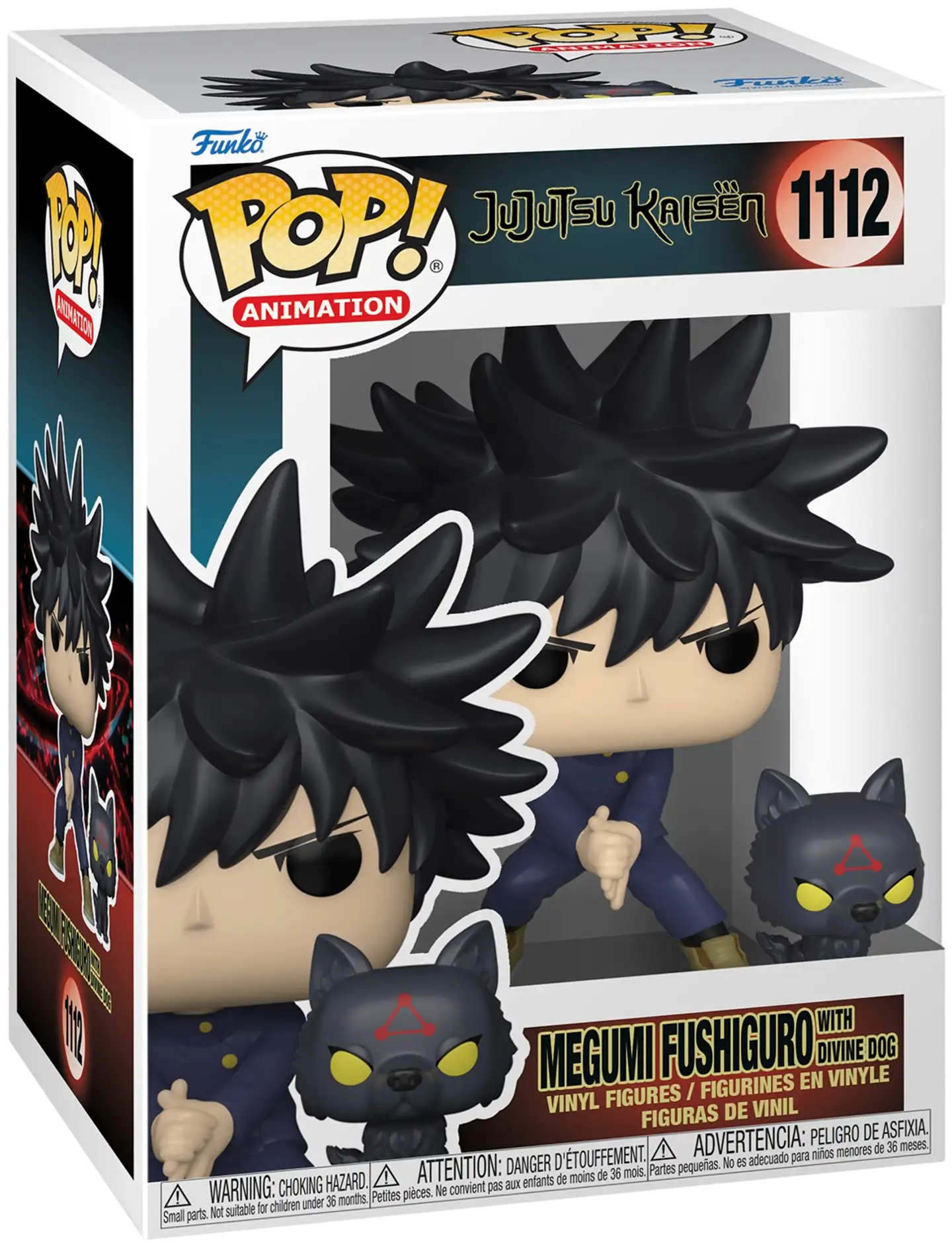 FUNKO POP! Vinyylihahmo: Jujutsu Kaisen - Megumi ja koirat - 1