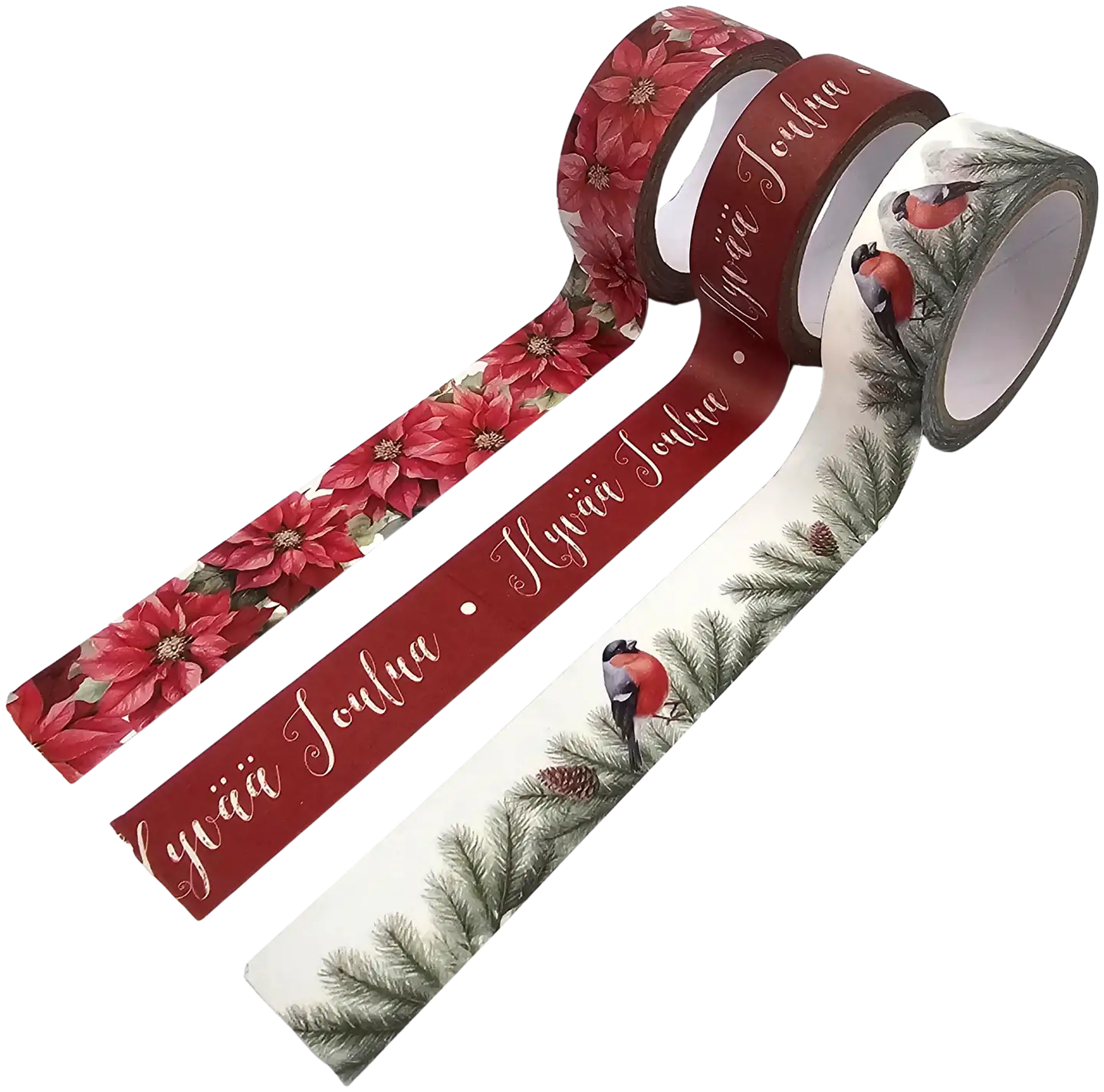 J.K. Primeco washiteippi 1,5cm x 5m Jouluaihe 3rll - 2