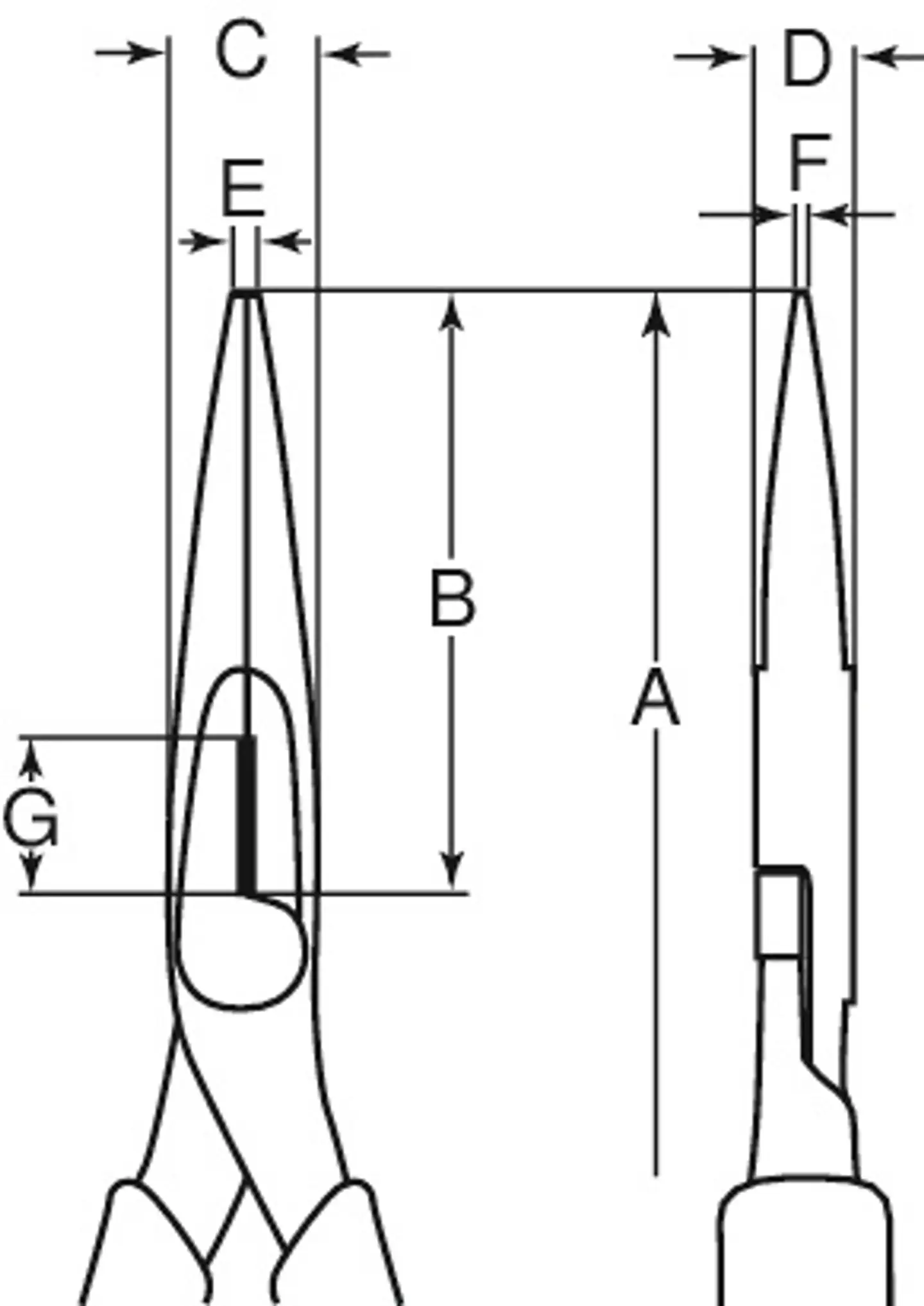 Bahco kärkipihdit 2470 G-160 - 6