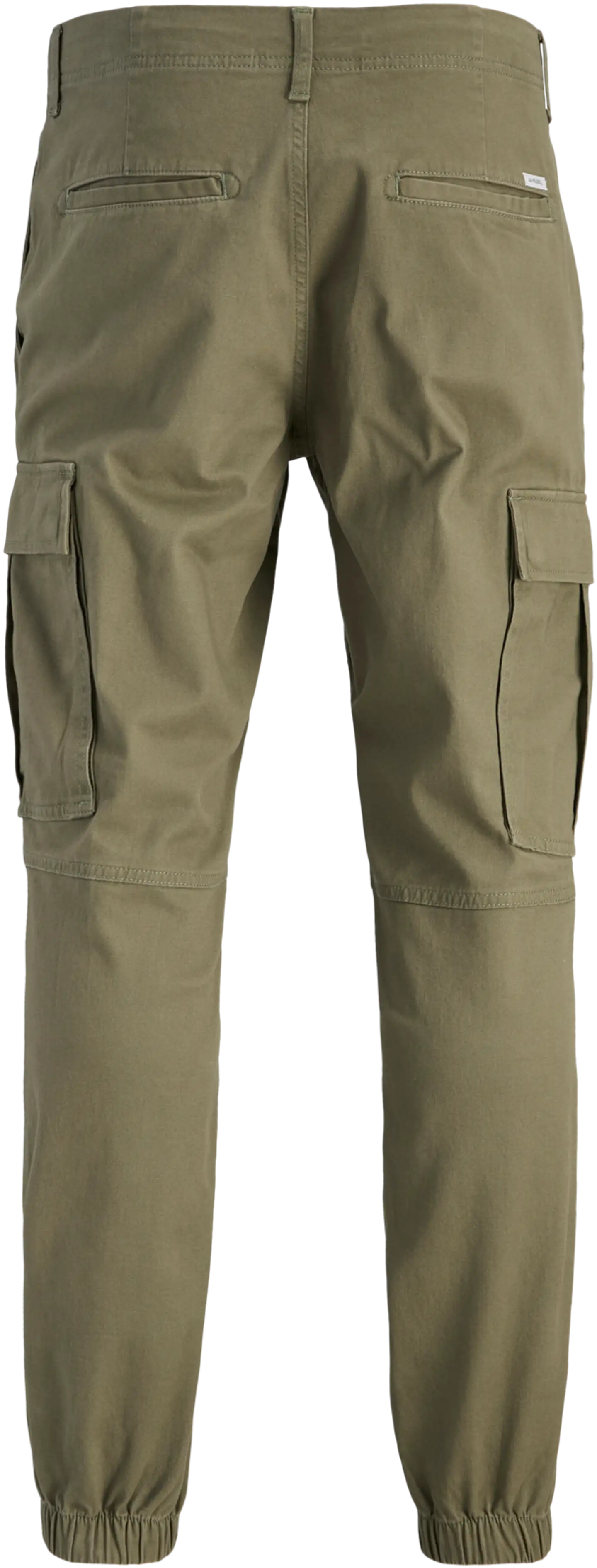 JJ Rebel miesten reisitaskuhousut JREBMICHAEL - Olive Night - 2