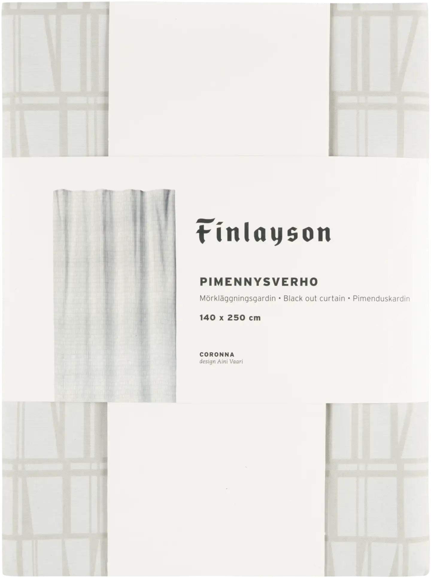 Finlayson pimennysverho Coronna 140x250cm beige - 2