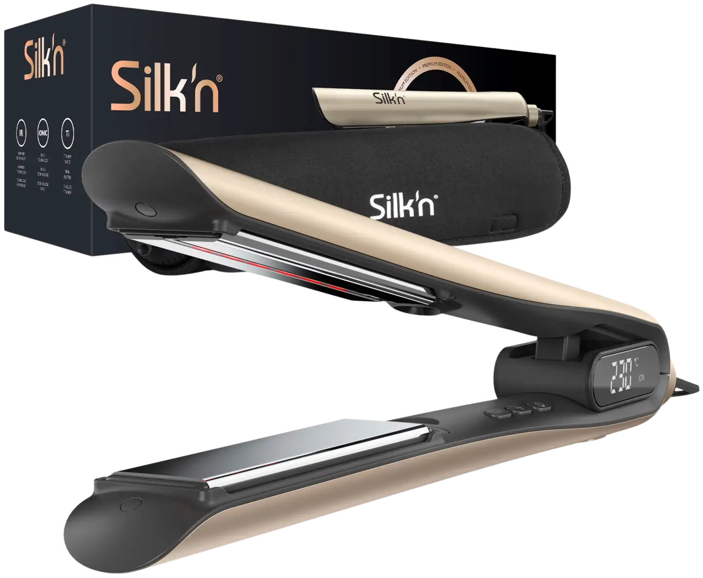 Silk'n hiusten suoristusrauta Silky Straight - 1