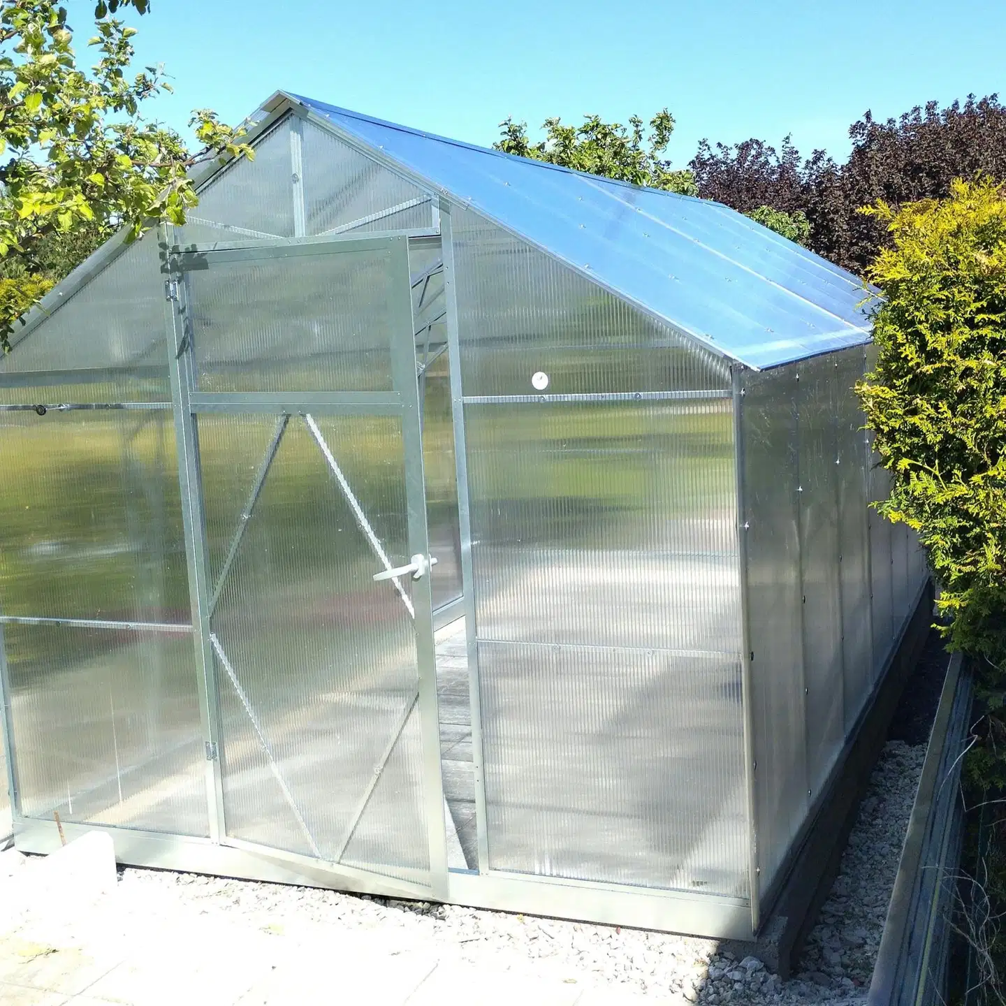 Ecoslider kasvihuone 2.5 X 6.24 - 10