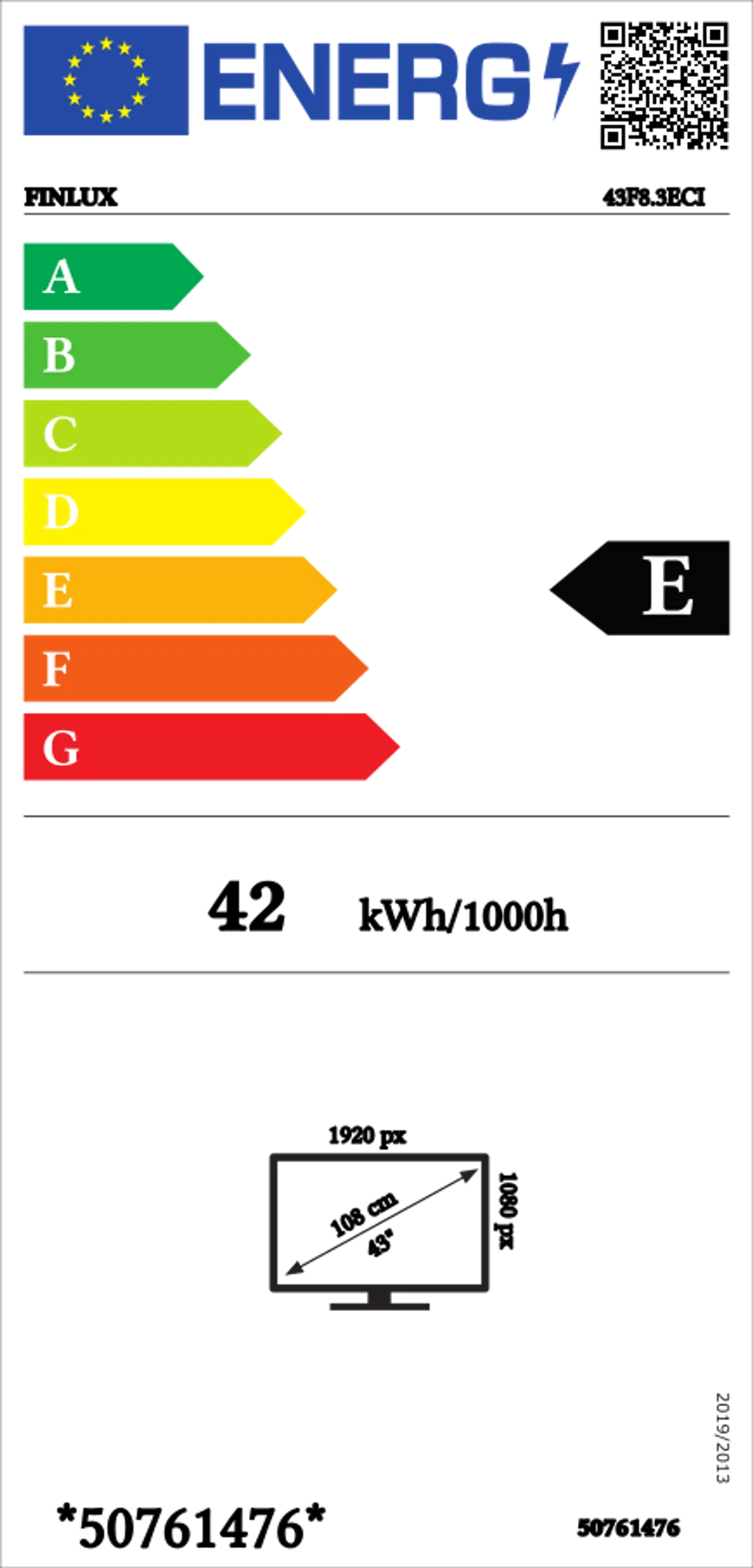 Finlux 43" Full HD LED TV 43F8.3ECI - 4