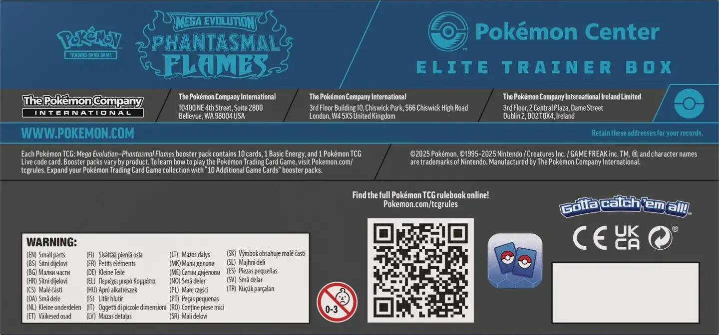 Pokémon ME02 Phantasmal Flames Elite Trainer Box - 7