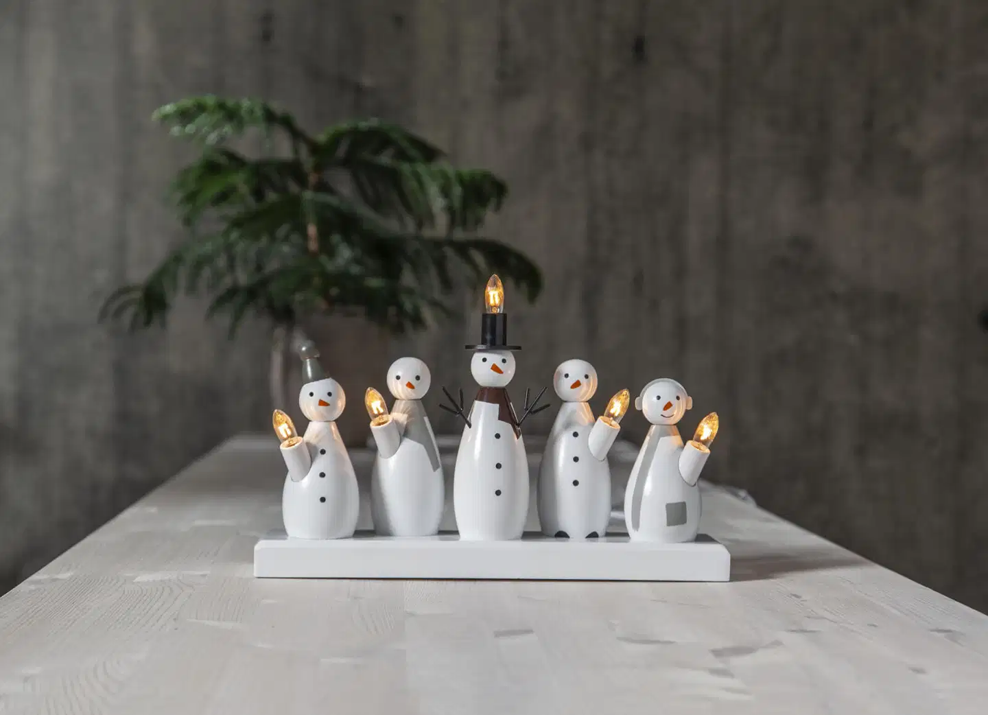 Star Trading kynttelikkö Snowman - 2