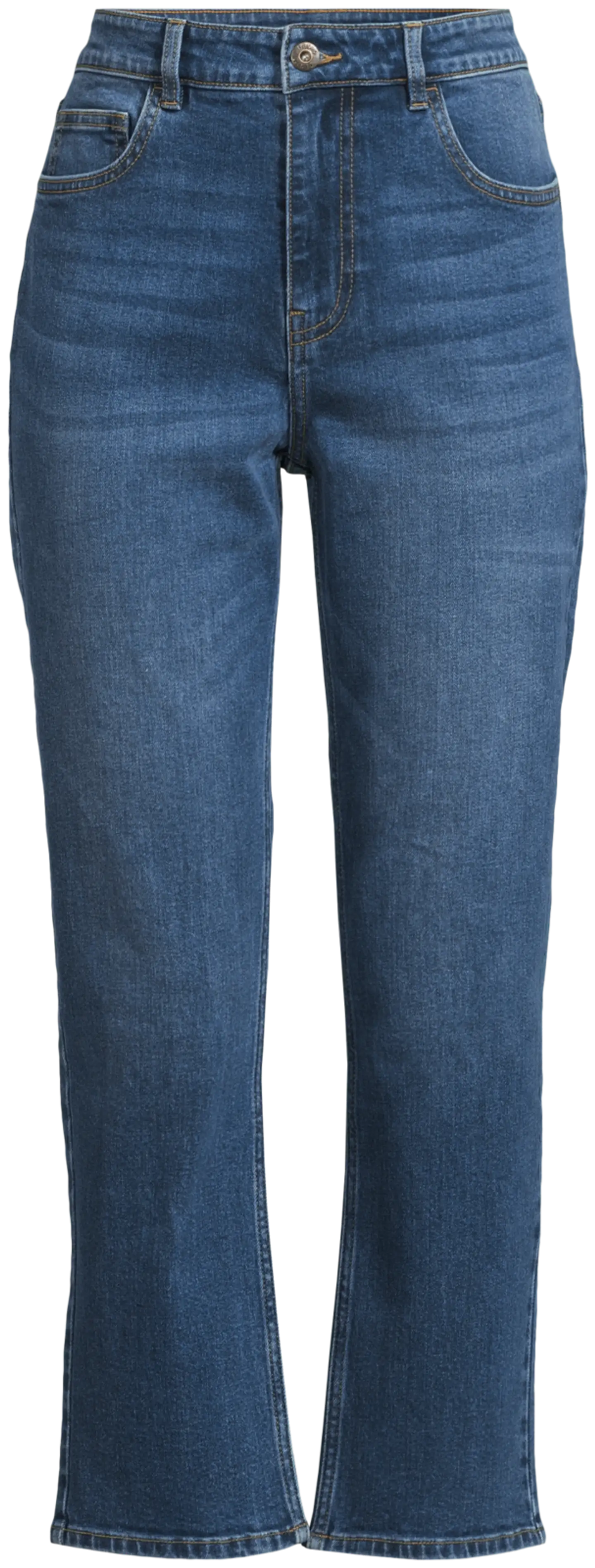 House naisten farkut Slim Mom - MED BLUE - 2