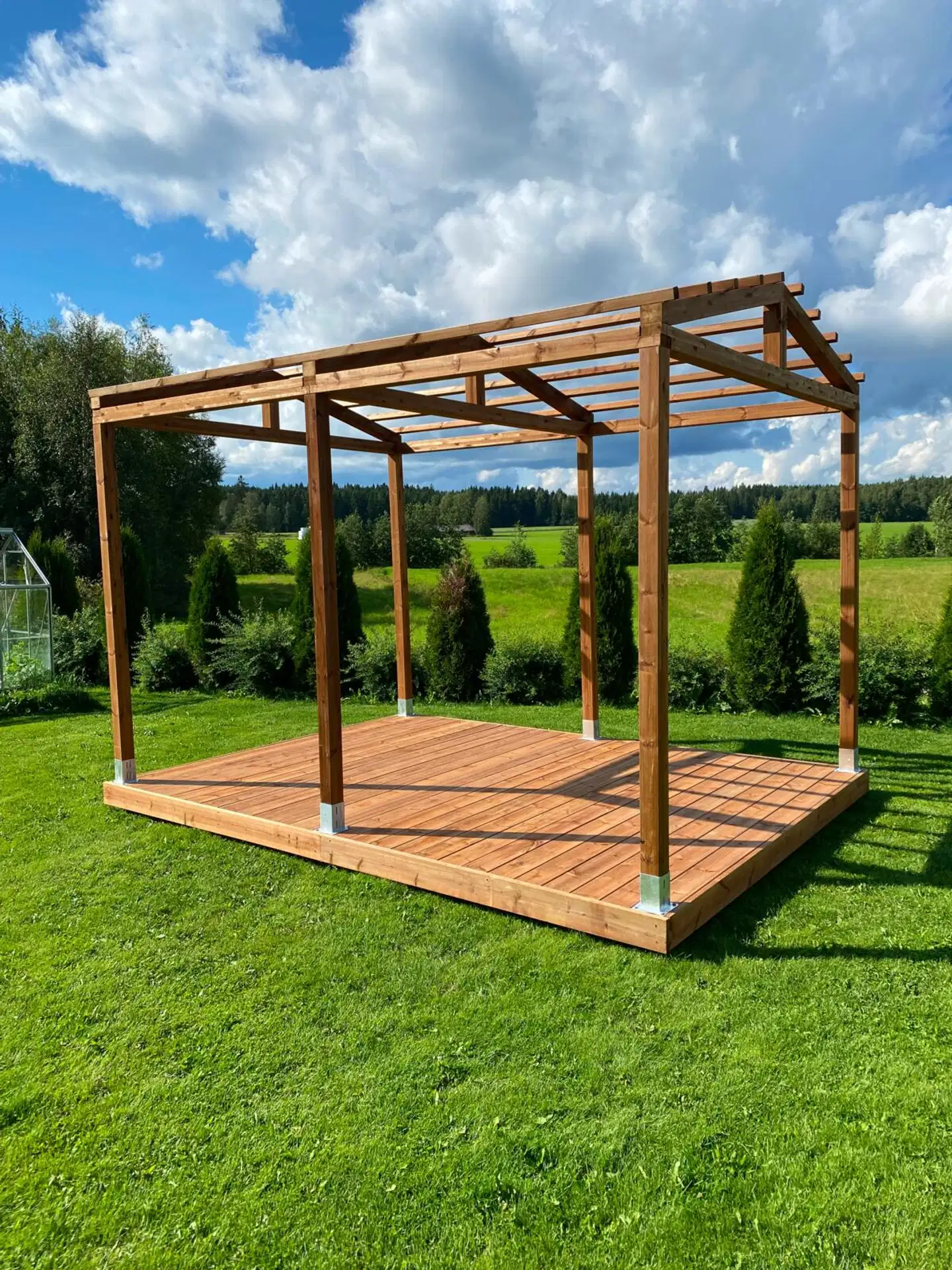 PatioN°rd Harju pergola 3x3 - 3