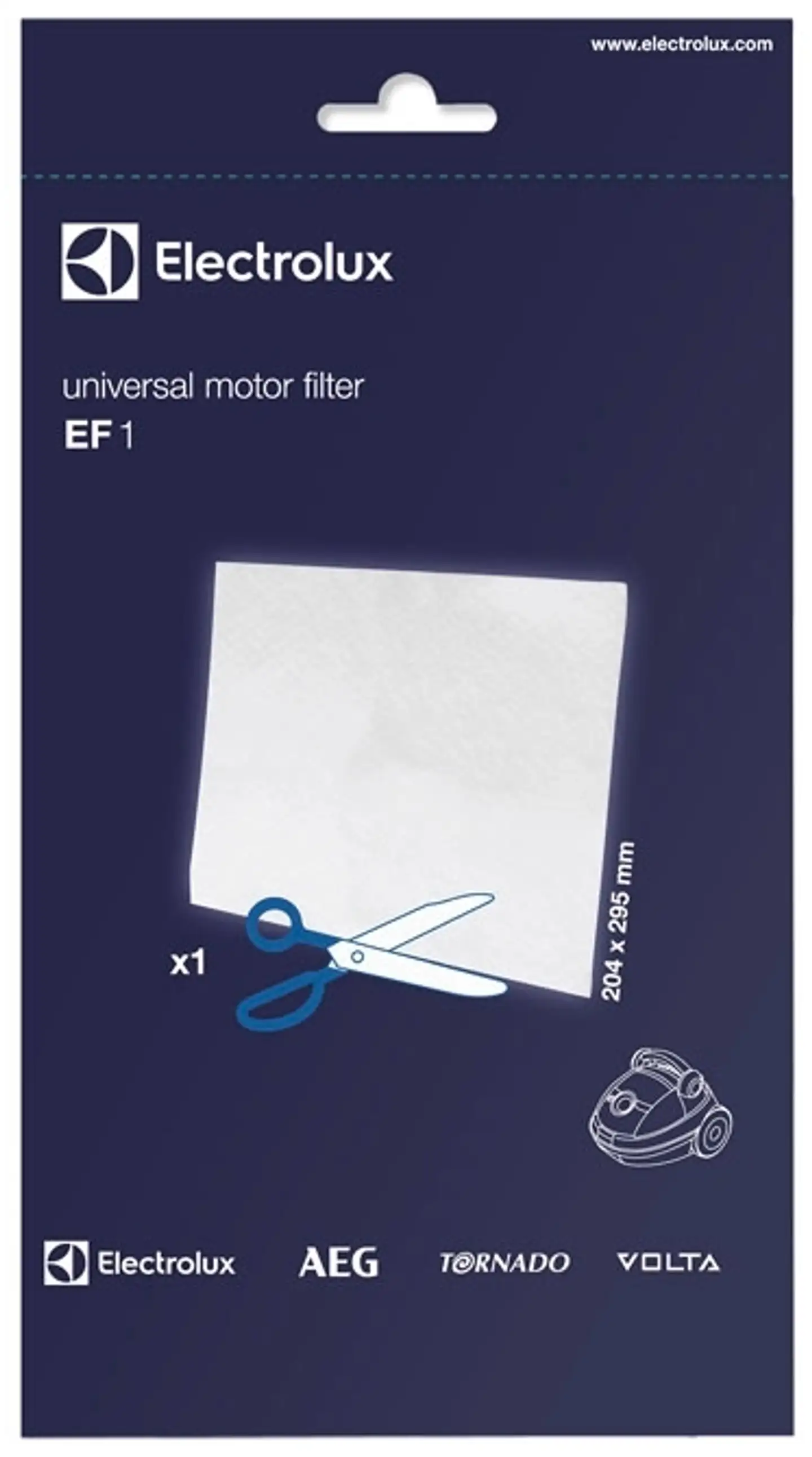 Electrolux moottorisuodatin EF1