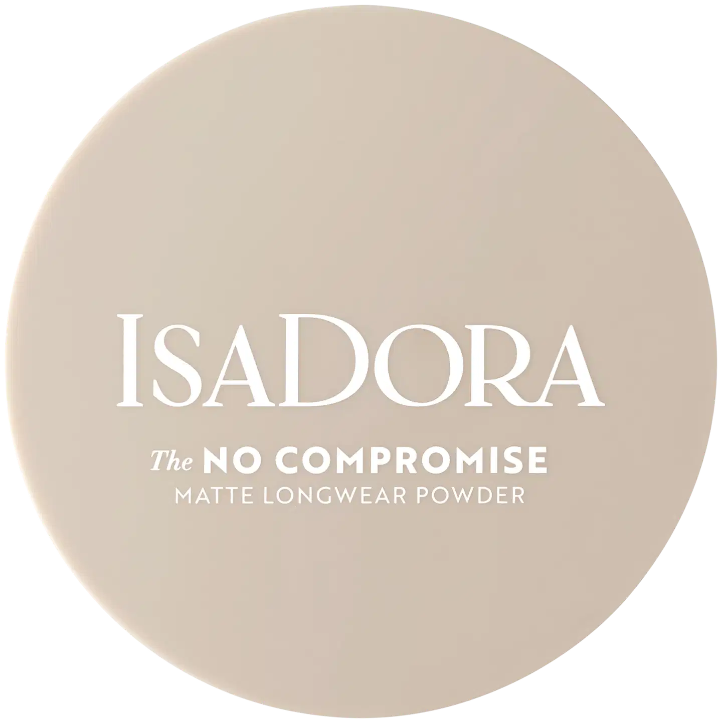 Isadora The No Compromise Matte Longwear Powder puuteri 65 Neutral Beige 7 g - 61 Cool Ivory - 2