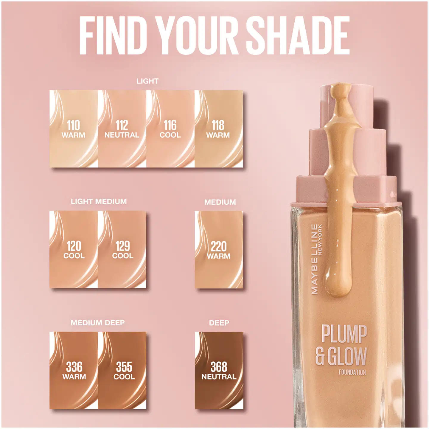 Maybelline New York Lifter Plump & Glow Meikkivoide 220 30 ml - 116 - 9