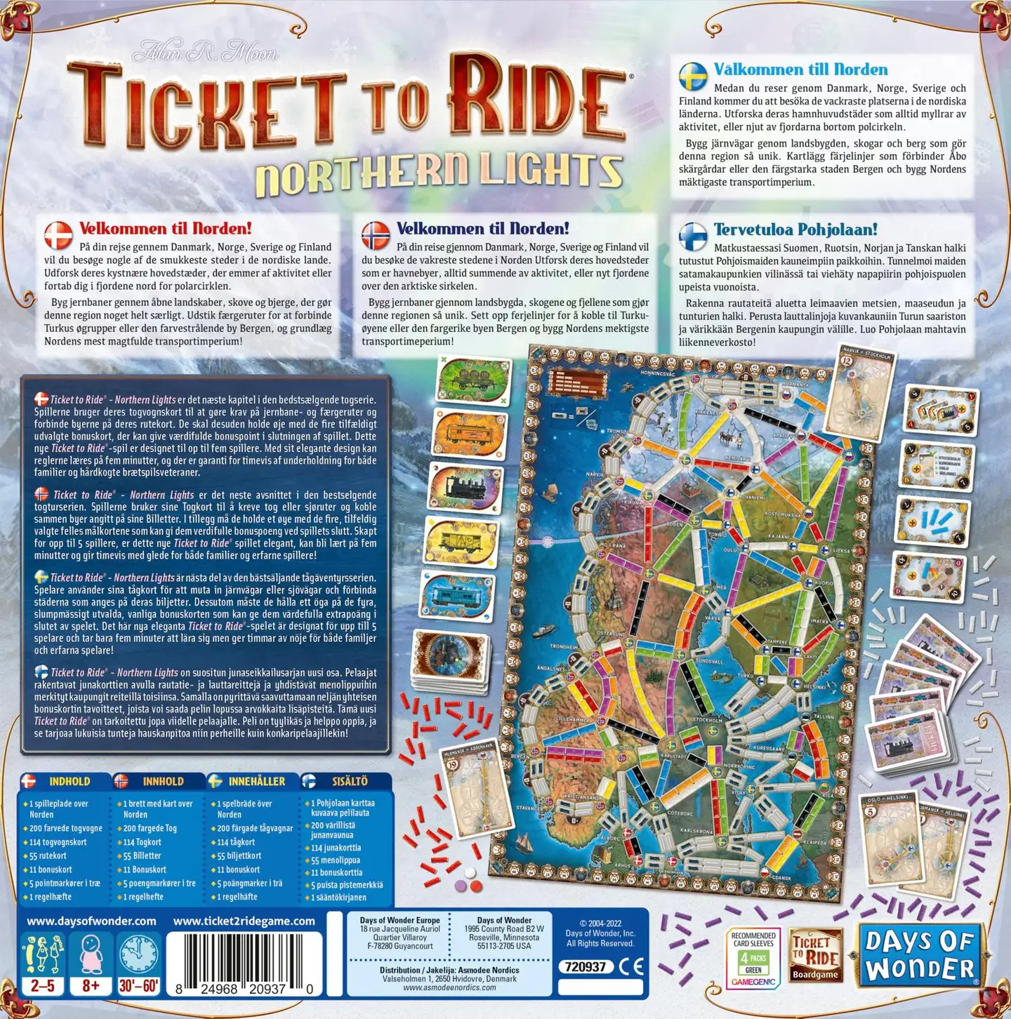 Ticket to Ride Northern Lights - 4