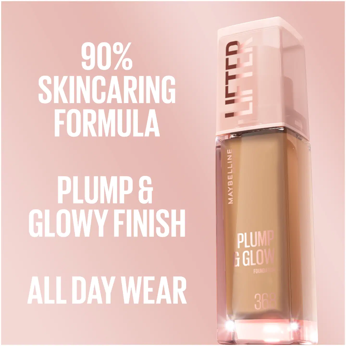 Maybelline New York Lifter Plump & Glow Meikkivoide 220 30 ml - 116 - 6