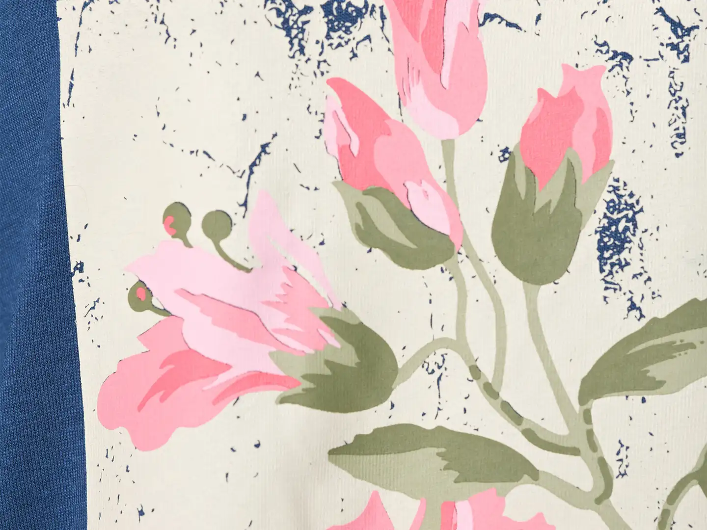 Actuelle naisten yöpaita 212A042628 - Navy Peony - 5