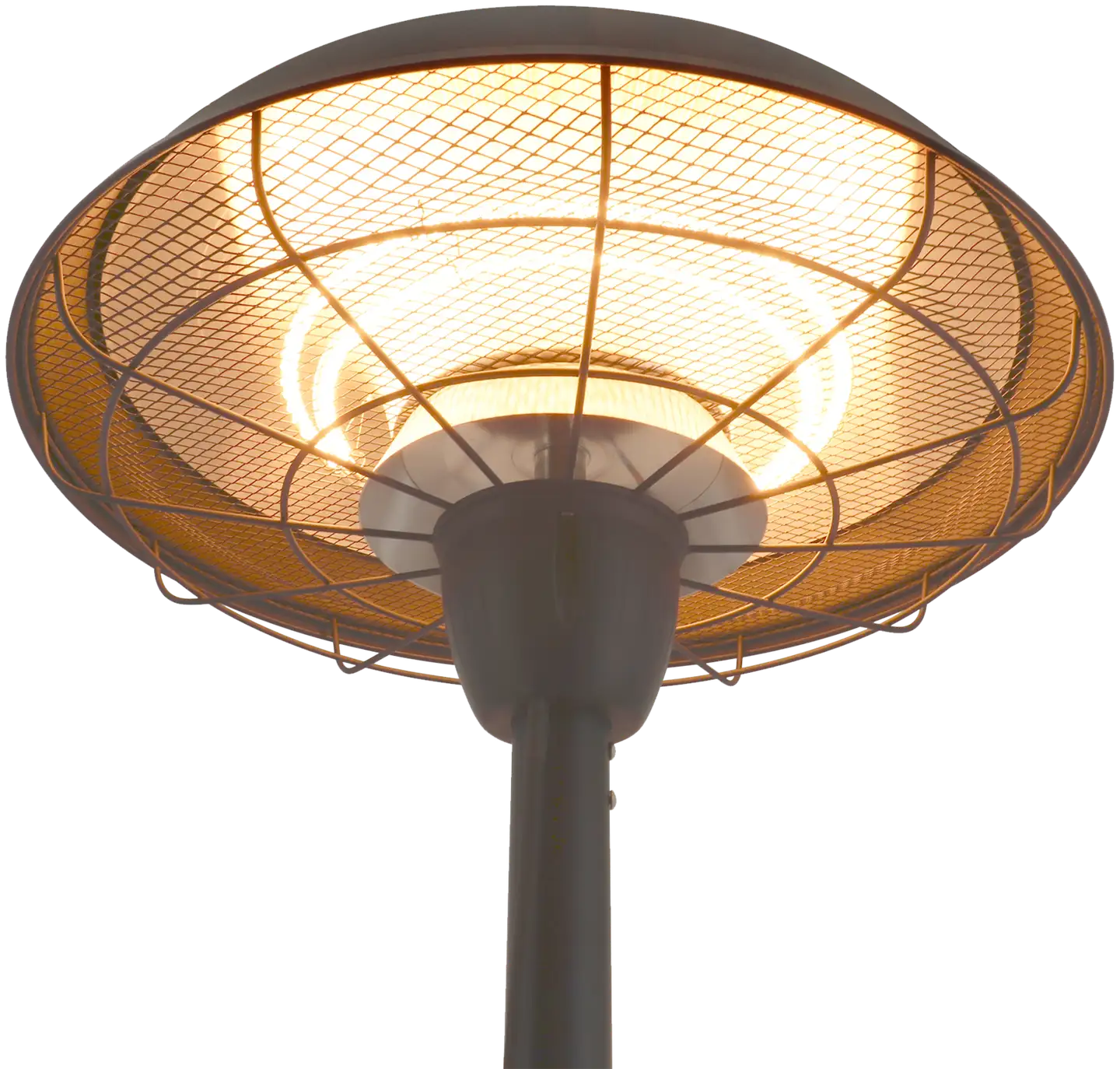 HORTUS Terassilämmitin 900/2100W lattiamalli, HA, musta - 5