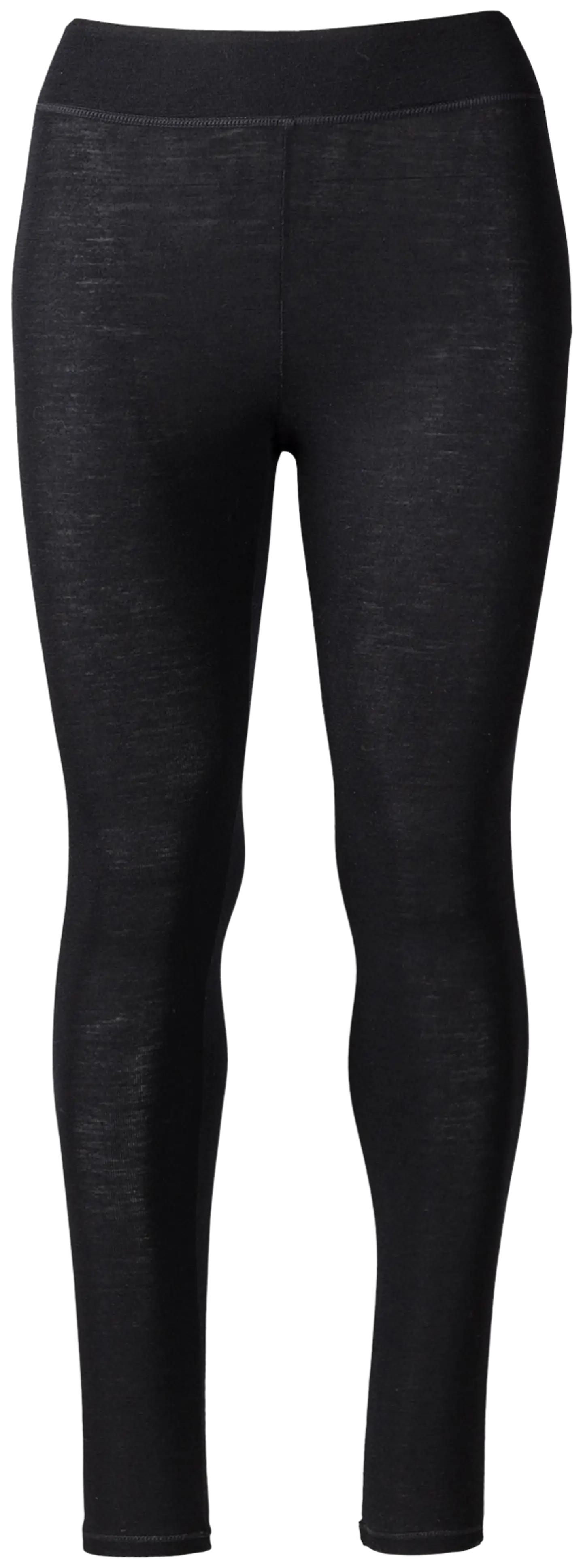 Finnwear naisten merinovilla leggingsit H65784 - BLACK - 1