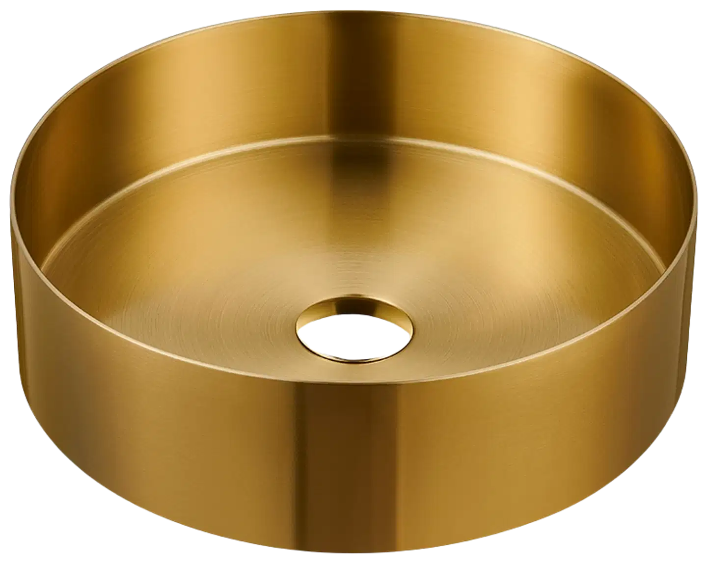 INOX by Tammiholma malja-allas harjattu kulta 400 mm - 1