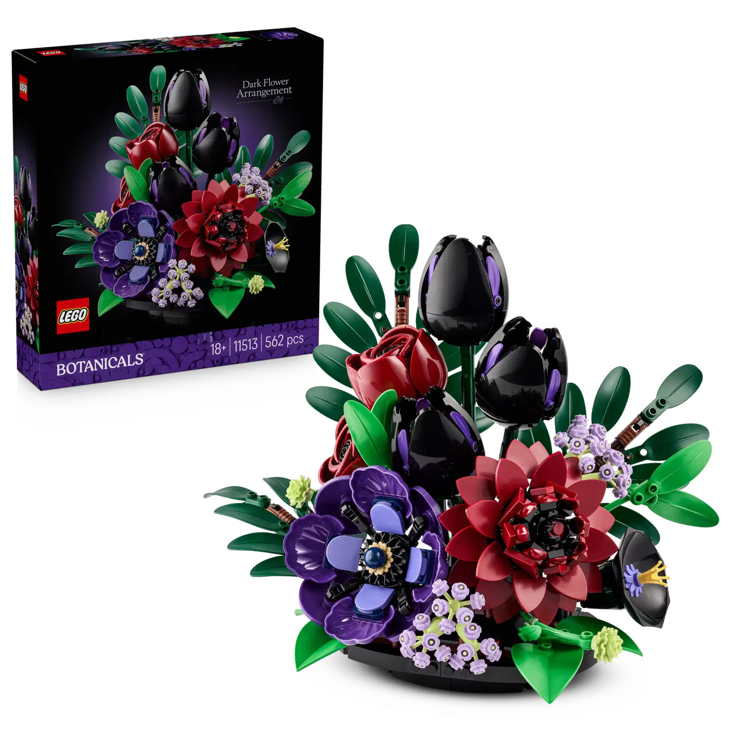 LEGO® Botanicals 11513 Tumma kukka-asetelma - 1