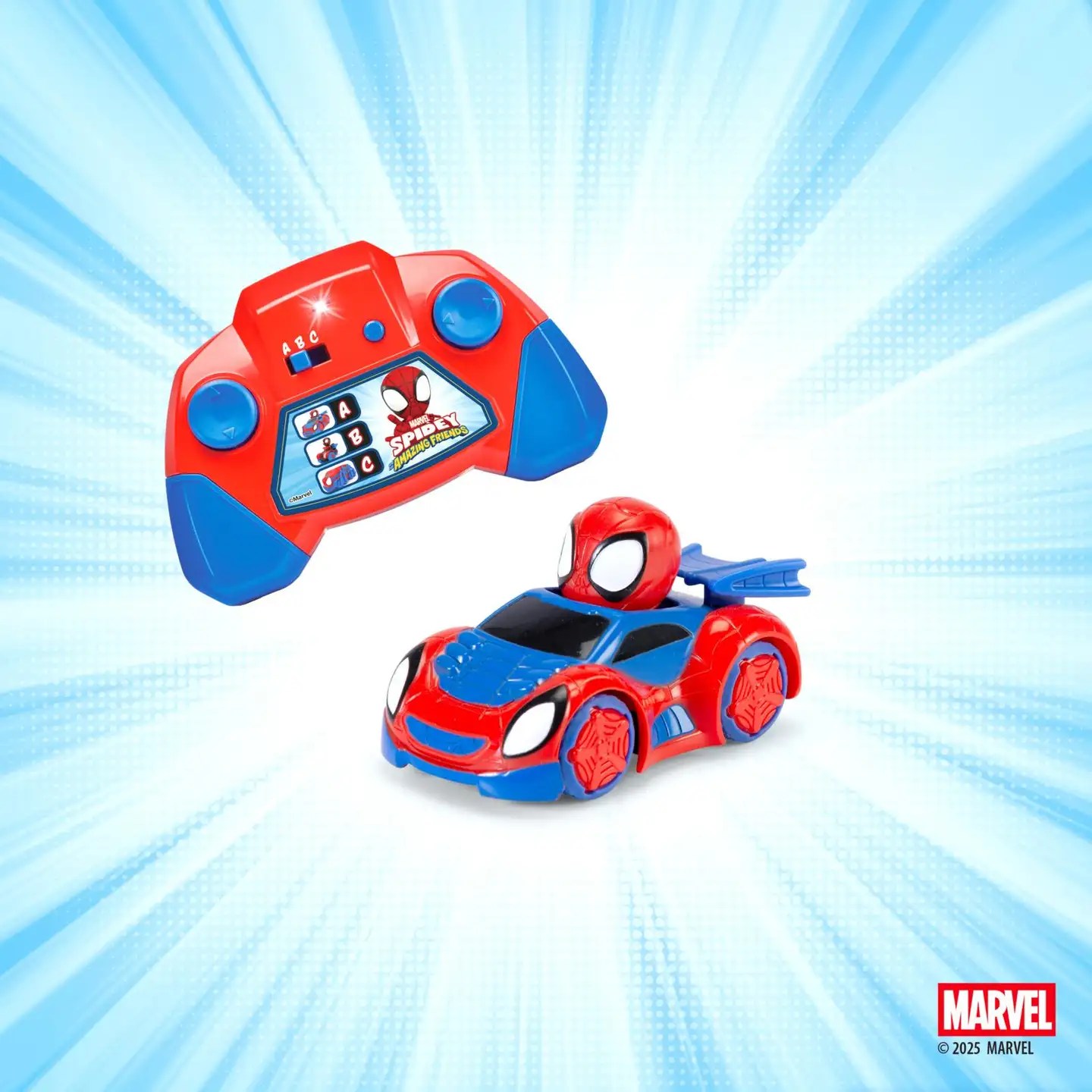 Dickie Toys RC Spidey Web-Crawler 8 cm, 1:50, 2-kanavainen, 2,4 GHz, USB-lataus - 7
