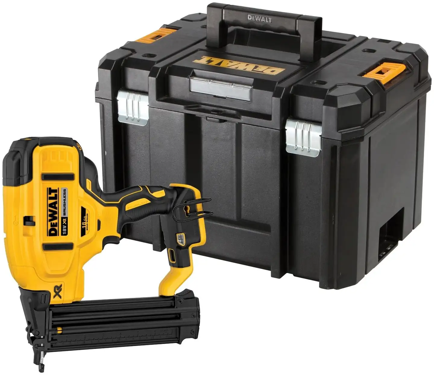 Dewalt 18 V Viimeistelynaulain DCN680NT, runko, 18GA, TSTAK - 2