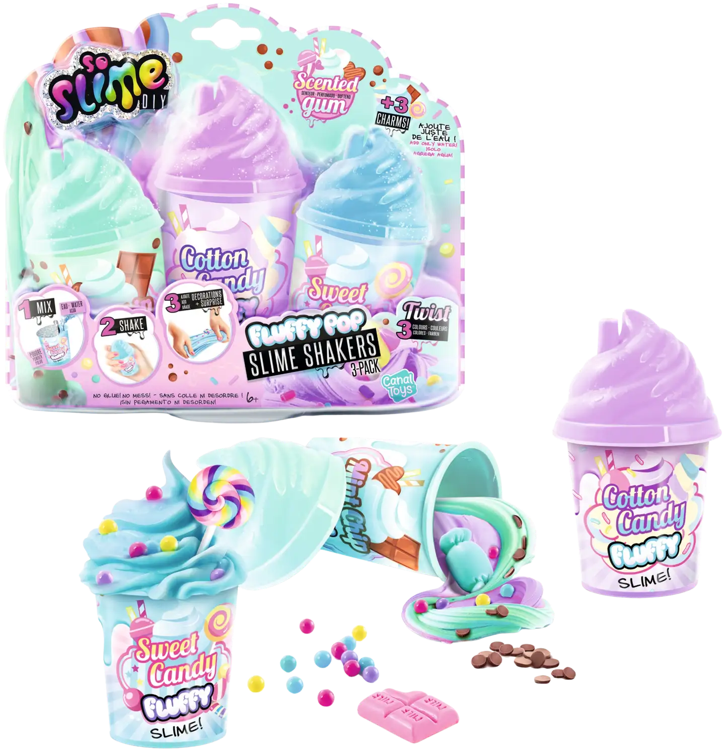 SO SLIME Slime Shaker 3 kpl - 1