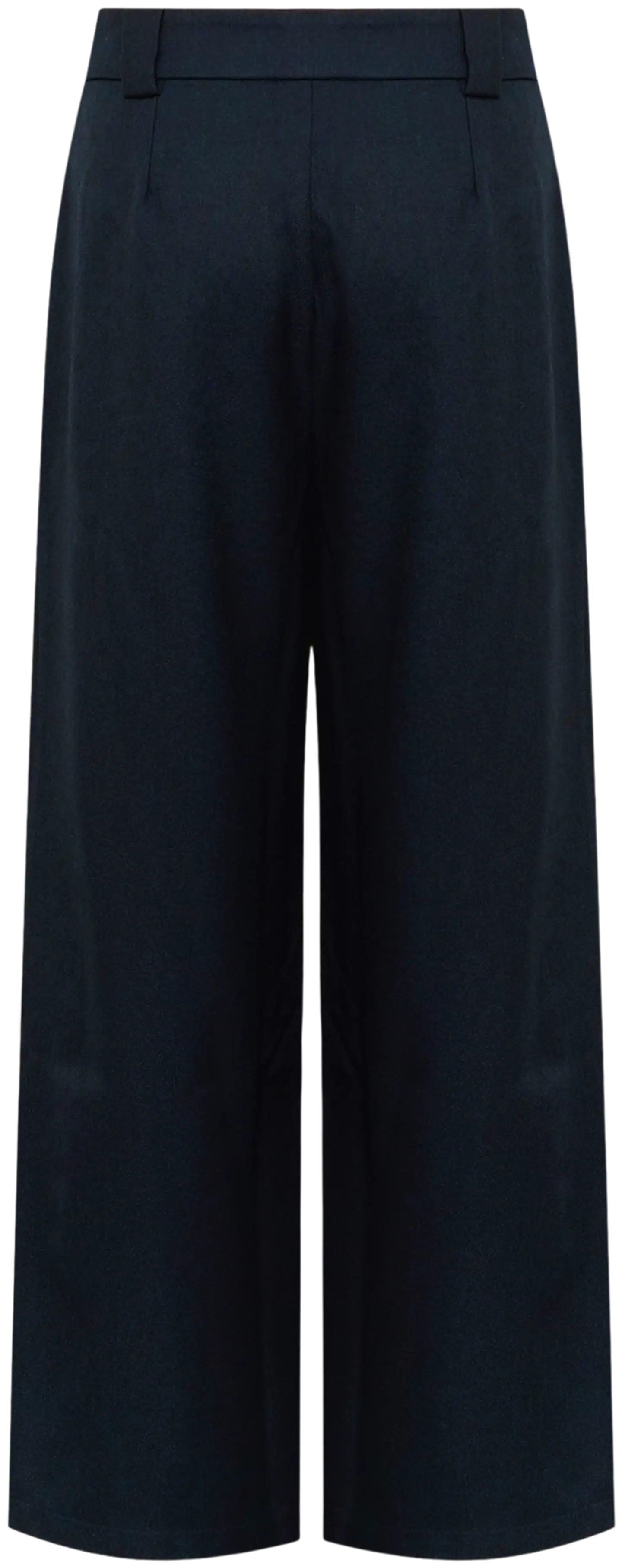 WKLY. naisten suorat leveälahkeiset housut 222W312654 - Navy - 2