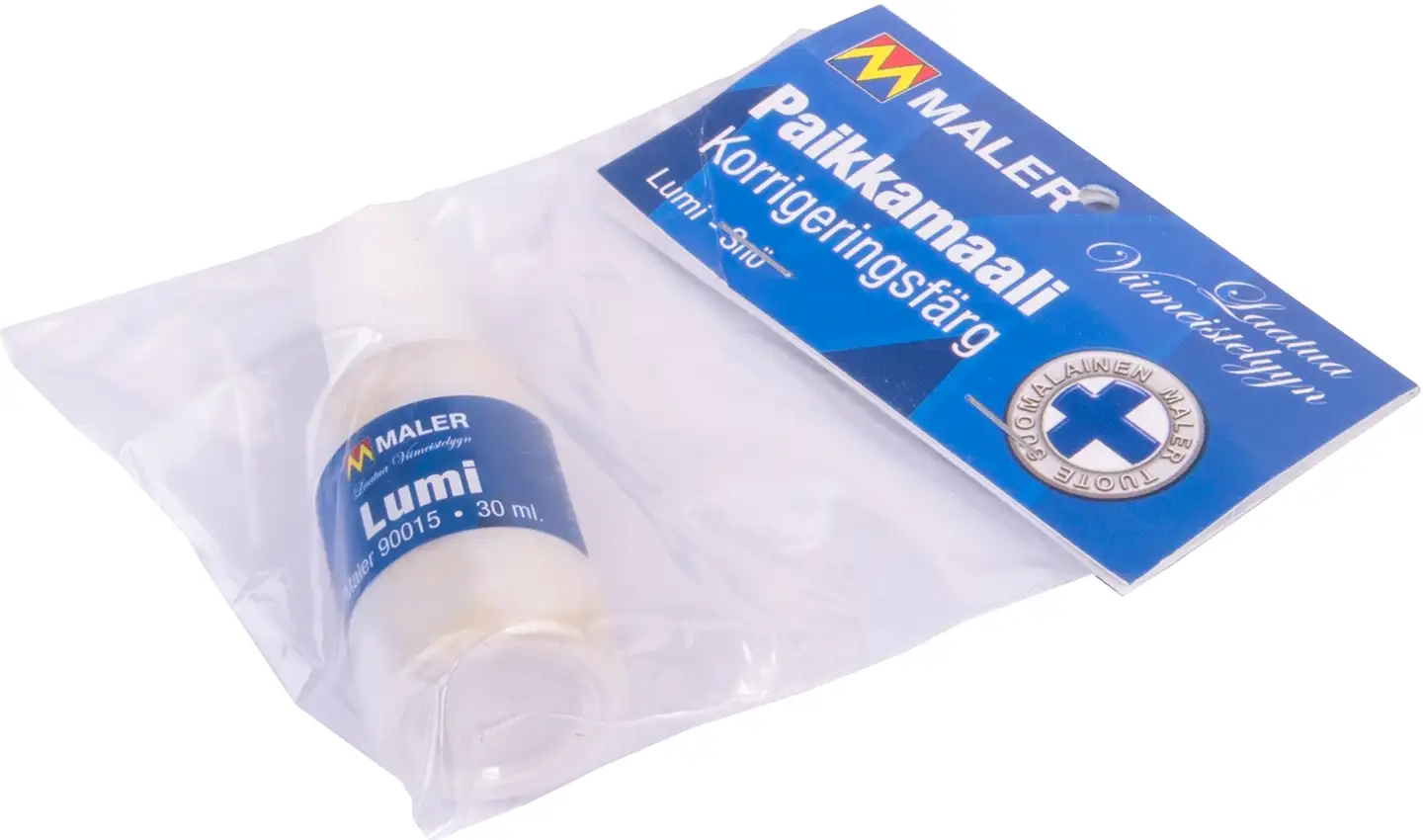 Maler paikkamaali 30 ml lumi 90015 Maler