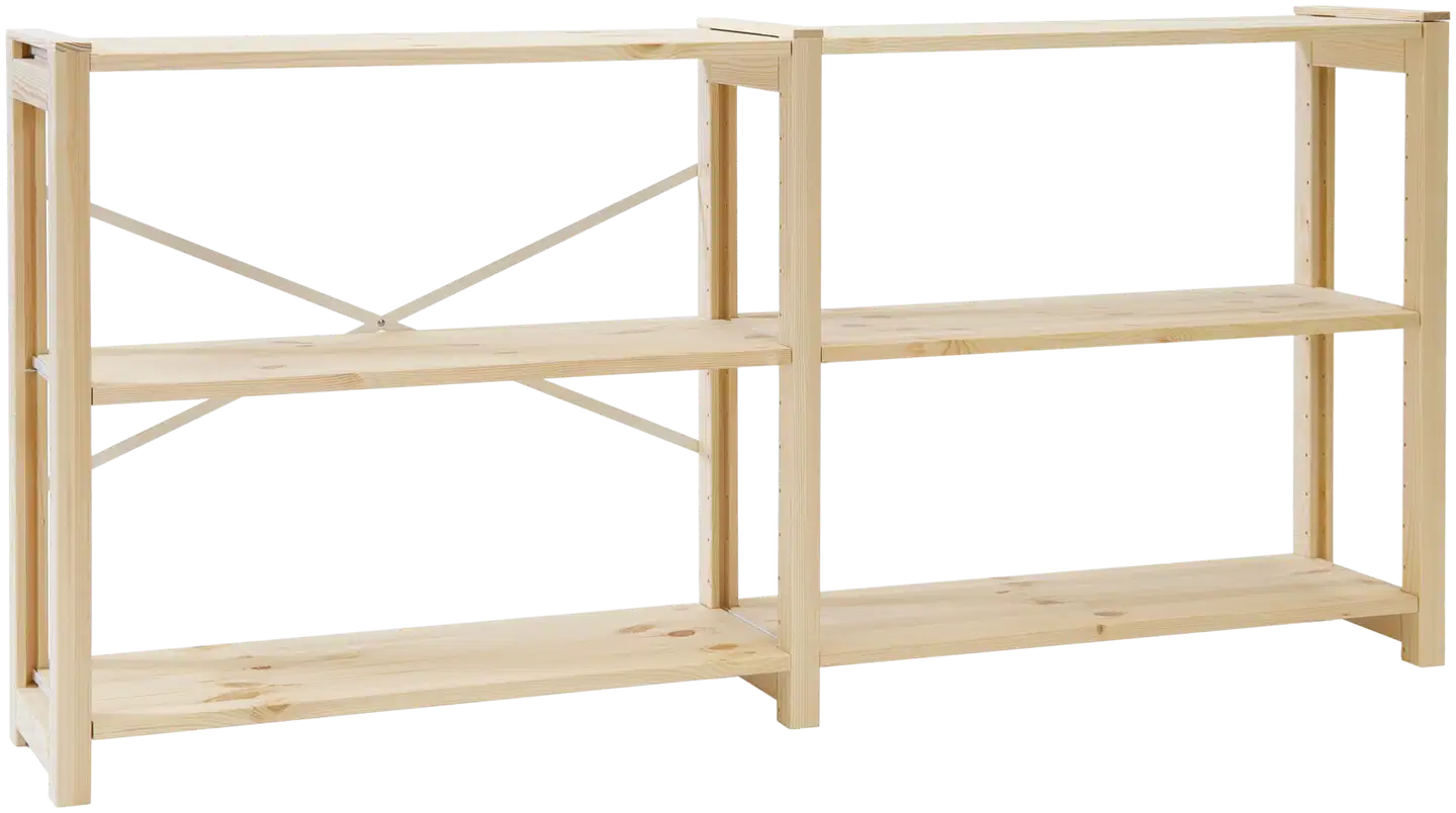 Lundia Classic avohylly, puuvalmis - 2