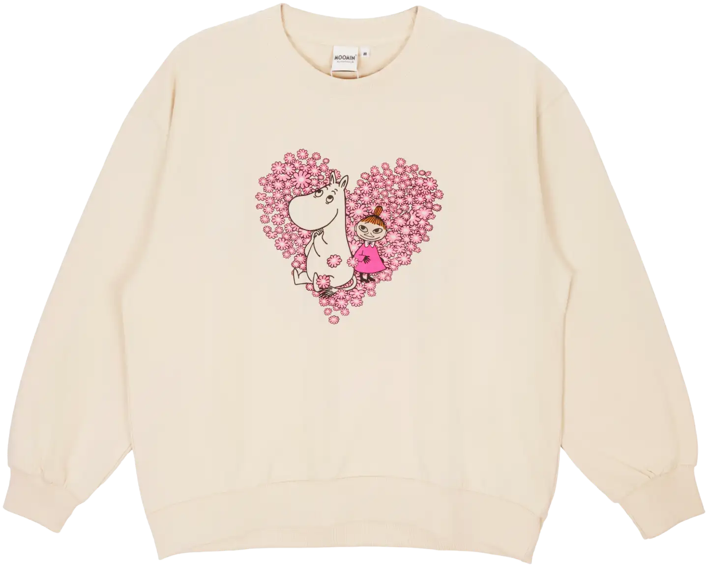 Muumi naisten collegepaita Ystävät 591380 - Kitti - 1