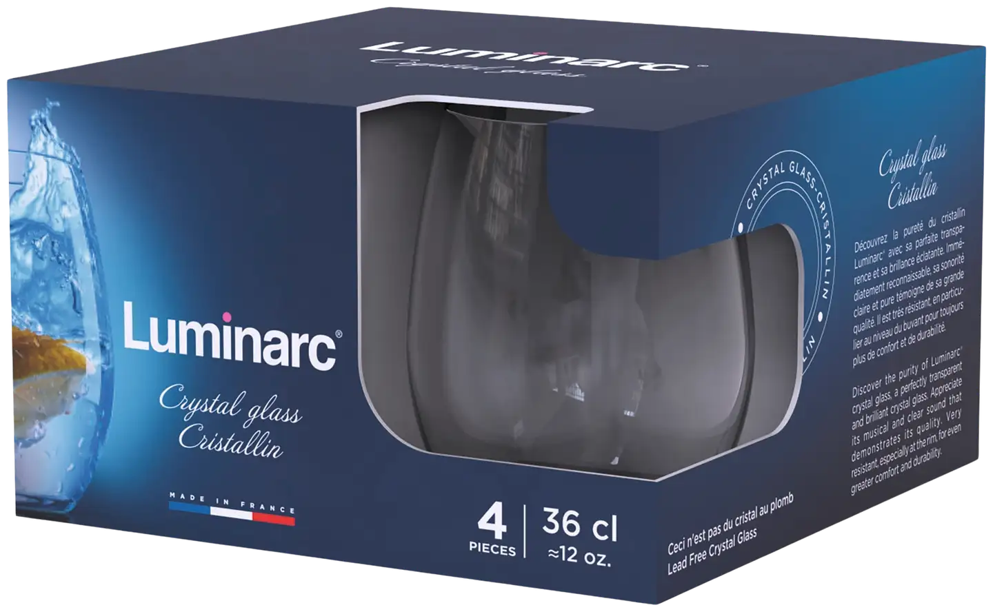 Luminarc juomalasi Menades 36 cl 4 kpl - 3